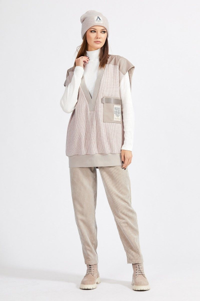 Жилет EOLA 2130 бежевый - фото 4