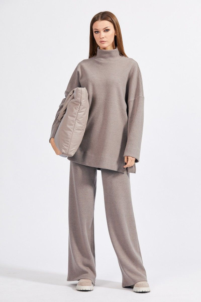 Брюки, джемпер EOLA 2149 какао - фото 1