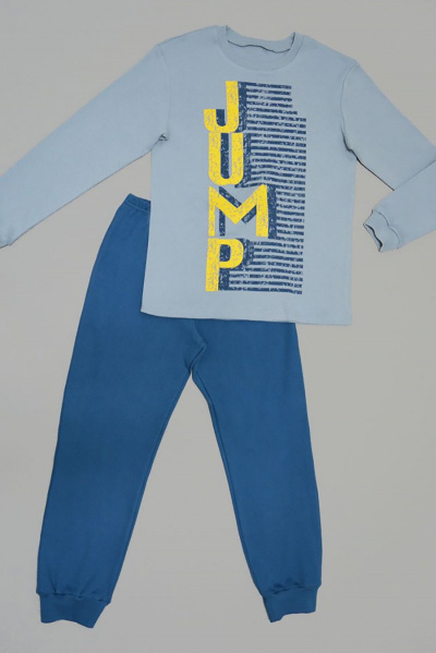 Брюки, джемпер Купалинка 816702 к.серо-голубой,темно-голубой - фото 2