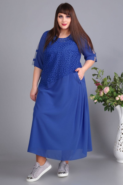 Платье Algranda А3350-василек - фото 1