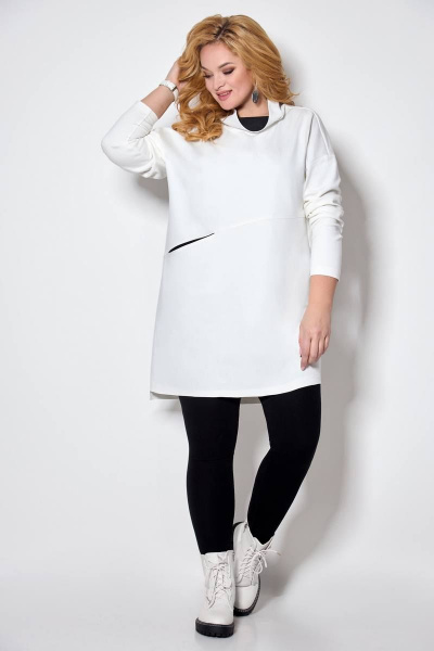 Туника Koketka i K 900 белый - фото 3