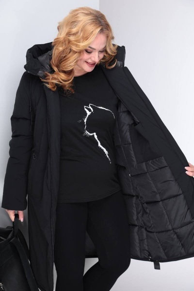 Пальто Shetti 2029 черный - фото 4