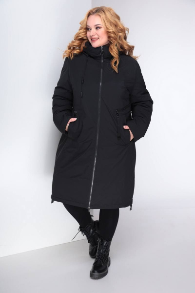 Пальто Shetti 2029 черный - фото 3