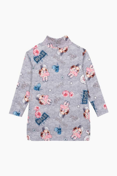 Платье из трикотажа и хлопка на каждый день Bell Bimbo 212408 набивной - фото 3