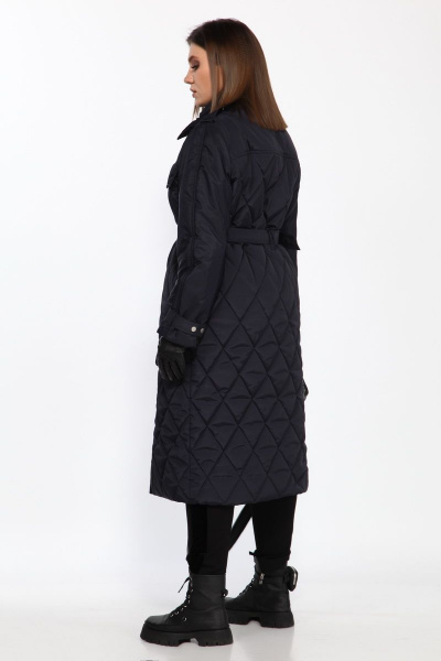 Пальто Lady Secret 8010 темно-синий - фото 6