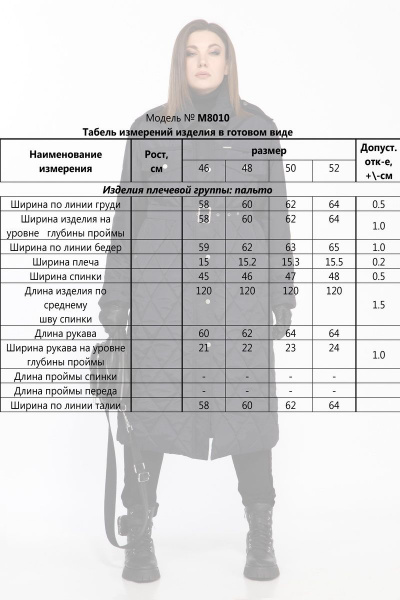 Пальто Lady Secret 8010 темно-синий - фото 3