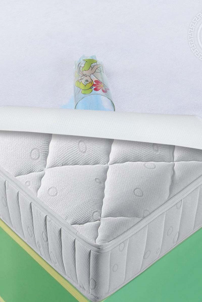 Наматрасник непромокаемый из хлопка с латексной основой АРТПОСТЕЛЬ 3076 - фото 2