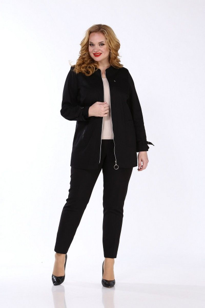 Блуза SOVITA M-813 черный - фото 3