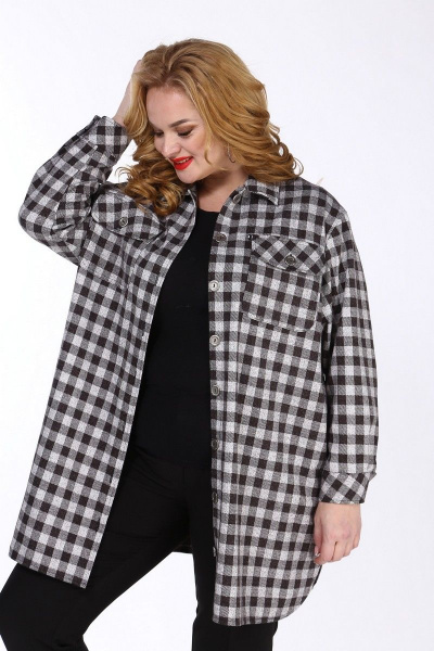 Блуза SOVITA M-806 клетка - фото 5