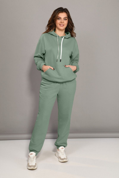 Брюки, худи INVITE 6006 мята - фото 1