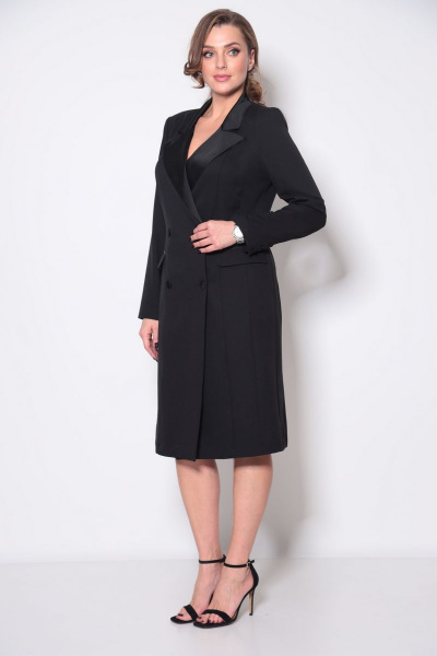 Платье ANASTASIA MAK 954 черный - фото 1