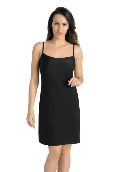 Комбинация из эластичного трикотажа с нагрудными выточками Teyli 2122/170,176 черный - фото 1