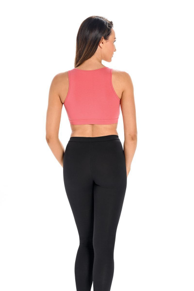 Топ для кормления с овальным вырезом и поясом Teyli 2708/170,176 коралл - фото 2