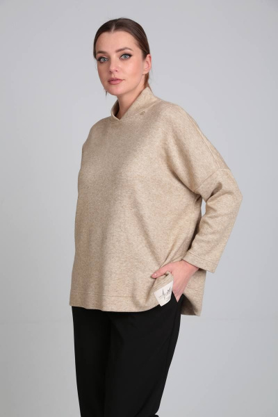 Джемпер Bliss 8080/1 бежевый - фото 1