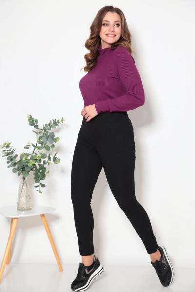 Леггинсы النا деним из трикотажа для спорта и повседневности Fortuna ШЖ 1122 - фото 1