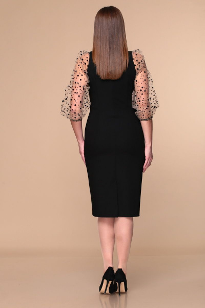 Платье ELVIRA 109 черный - фото 3