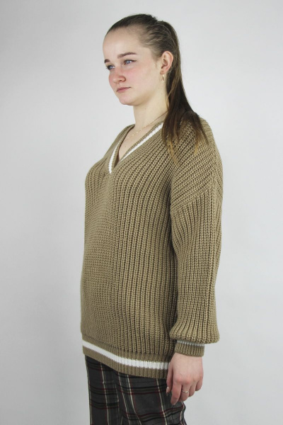 Джемпер Полесье С1072-20 1С8663-Д43 158,164 верблюжий - фото 2