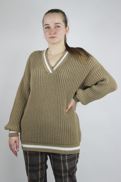 Джемпер Полесье С1072-20 1С8663-Д43 158,164 верблюжий - фото 1