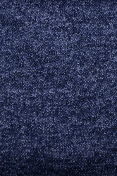 Платье миди из трикотажа с воротником и поясом Madech 205363 темно-синий - фото 5