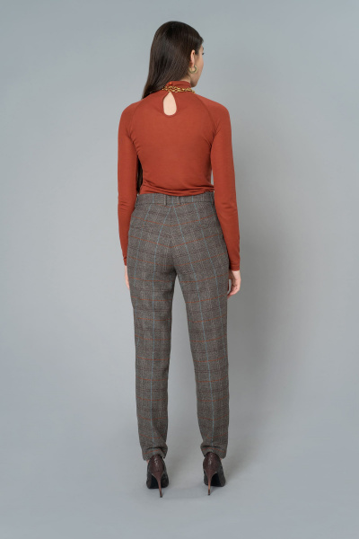 Блуза Elema 2К-10399-1-170 терракот - фото 3