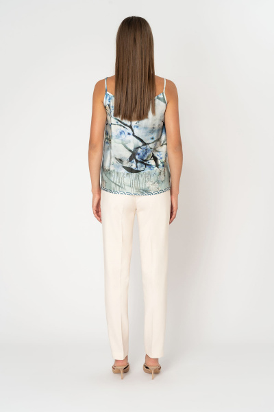 Топ Elema 2К-11899-1-170 синий - фото 5