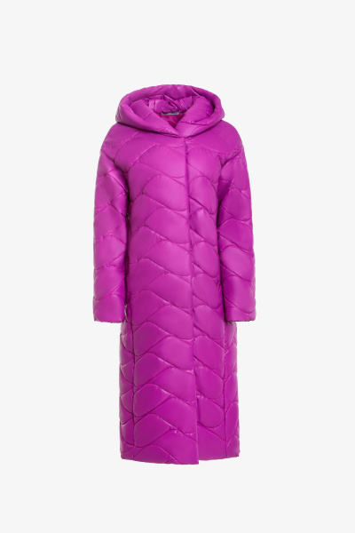 Пальто Elema 5-10722-1-170 фуксия - фото 1