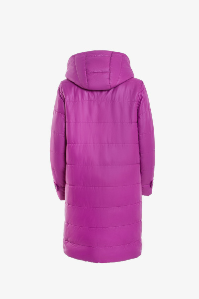 Пальто Elema 5-9279-2-170 фуксия - фото 3