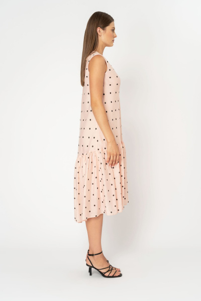 Платье Elema 5К-119221-1-164 горохи - фото 2