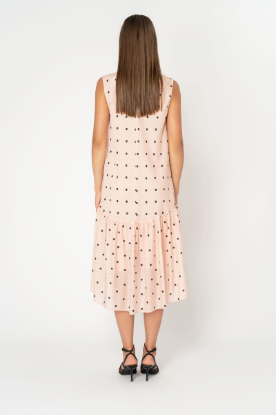 Платье Elema 5К-119221-1-164 горохи - фото 3