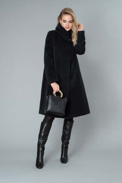 Пальто Elema 1-5178-4-170 чёрный - фото 1