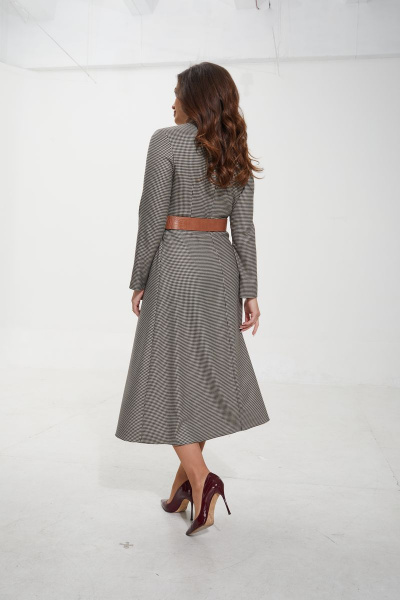 Платье, ремень MALI 421-128 бежевый - фото 5