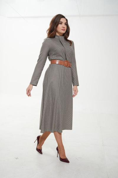 Платье, ремень MALI 421-128 бежевый - фото 4