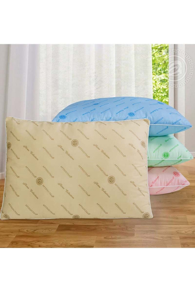 Подушка с кантом 48x48 бязь домашний стиль АРТПОСТЕЛЬ 1005 - фото 1