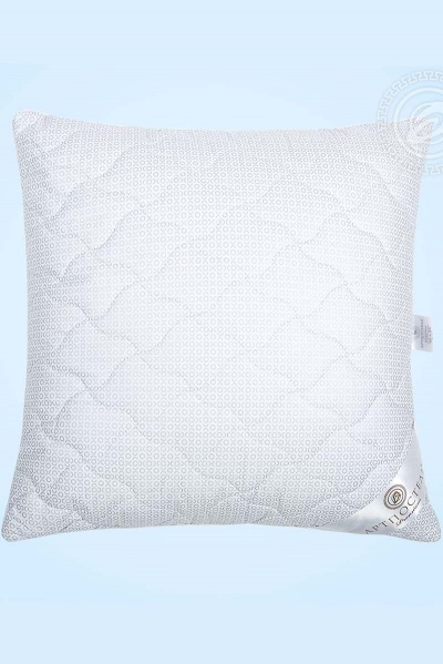 Подушка 68x68 овечья шерсть тик с съёмным чехлом АРТПОСТЕЛЬ 1041 - фото 1