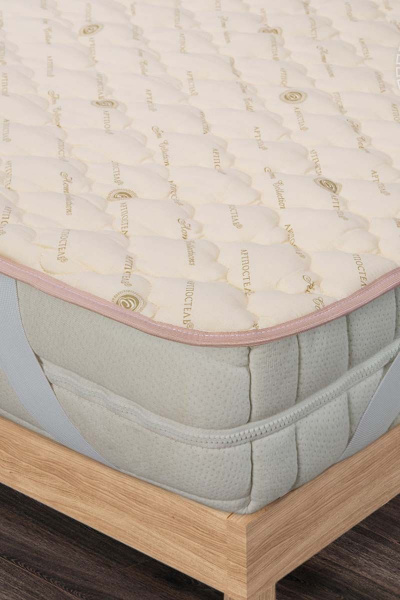 Наматрасник стёганый 'Комфорт', с силиконизированным волокном, мультиколор АРТПОСТЕЛЬ 3035 - фото 2