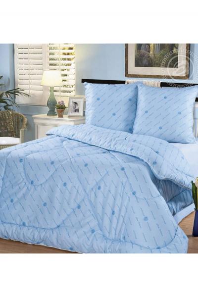 Стёганое одеяло из бязи с холофайбером для дома АРТПОСТЕЛЬ 2004 - фото 2