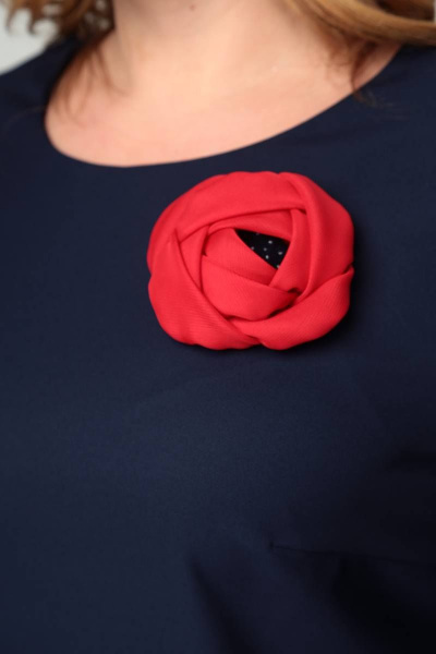 Платье приталенное длинное с разрезами и вытачками Moda Versal П2137 - фото 6