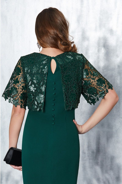 Платье Lissana 4427 изумруд - фото 5