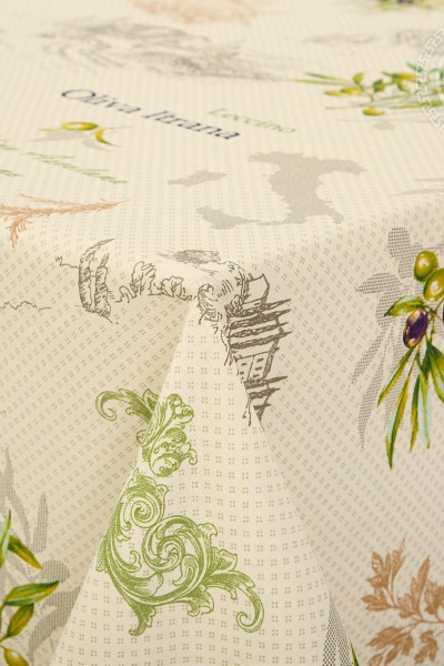 Скатерть АРТПОСТЕЛЬ СБ.150*150 оливия - фото 2