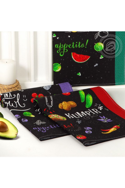 Полотенце АРТПОСТЕЛЬ НЗ_ПКР45.60 кулинарное_шоу - фото 6