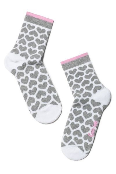 Махровые детские носки с рисунками для мальчиков и девочек CONTE Conte-kids_SOF-TIKI_247  серый - фото 1