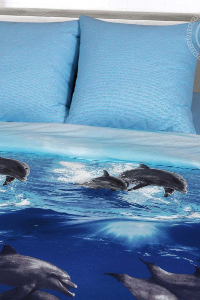 Наволочка, пододеяльник, простыня АРТПОСТЕЛЬ 520 голубая_лагуна - фото 2