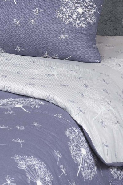 Постельное белье евро из хлопка бязь с клапанами АРТПОСТЕЛЬ 514 невесомость - фото 6