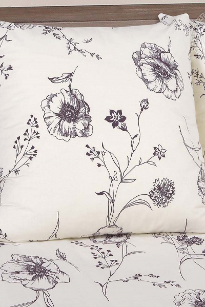 Постельное белье из поплина с фасоном евро и клапанами АРТПОСТЕЛЬ 914 каролина_рис._10976-1 - фото 3