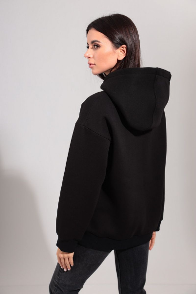 Худи HIT 0208 чёрный - фото 3