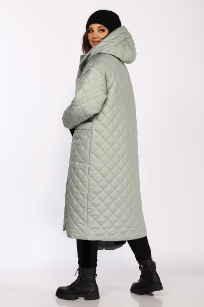 Пальто Lady Secret 8016 фисташковый - фото 4