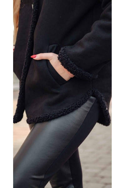 Куртка Arisha 8091 черный - фото 5