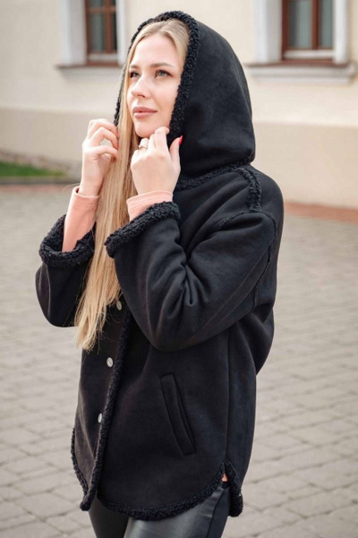 Куртка Arisha 8091 черный - фото 3