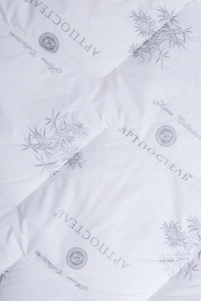 Тёплое стёганое одеяло из тик-пухоперовой ткани 172x205 см АРТПОСТЕЛЬ 2095 - фото 2