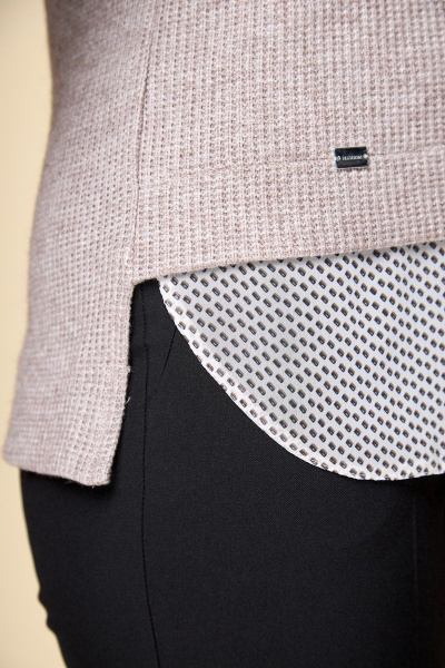 Джемпер DaLi 4067 беж - фото 4